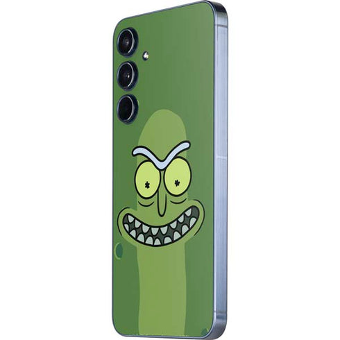 Adult Swim Rick and Morty Pickle Rick Galaxy A36 5G Skin
